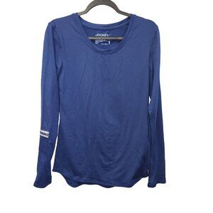 Jockey Women's L Blue Dream Lounge Long Sleeve Pullover Top 2305
